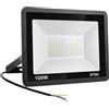 Niserelesa 100W Faretto LED da Esterno, Super Luminosa 10000LM Faro LED Esterno Impermeabile IP66, 3000K Bianco Caldo Faretti LED, per Giardino, Cortile, Garage, Pareti