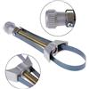 NONE 1pc Auto Moto Strumento per la rimozione del filtro dell'olio Chiave per cinghia Diametro regolabile da 60mm a 120mm Alta qualità