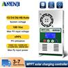 NONE ANENJI 60A MPPT Regolatore di carica solare 12V 24V 48V Caricabatteria 150VDC Regolatore solare Caricabatterie per batterie al litio al piombo