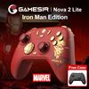 GameSir Nova 2 Lite Edizione Limitata Iron Man per Nintendo Switch 2/1 Steam PC iOS Android Joystick con Effetto Hall Licenziati Marvel