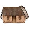 POLLINI TRACOLLA DONNA - POLLINI MARRONE-CREMA - TE8401PP02Q53