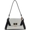 GUESS BORSA A SPALLA DONNA - GUESS NATURALE-NERO - HWAG97 19190