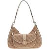GUESS BORSA A SPALLA DONNA - GUESS MARRONE - HWJG83 62180