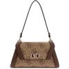 GUESS BORSA A SPALLA DONNA - GUESS MARRONE - HWOS99 01190