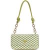 GUESS BORSA A SPALLA DONNA - GUESS VERDE - HWWG76 91190