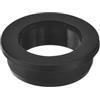 QUARKZMAN Occhielli in Gomma 42mm Foro di Perforazione, Passacavi Guarnizione 33mm ID Gommini Passacavo Scrivania Nero Siliconica per Tappo Organizzare Filo Cablaggio Casa Auto