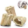 WALLFID 3pack giocattoli per coniglietti,accessori per coniglietti,divertimenti per coniglietti,Papaya Naturale,Oggetti ricreativi per conigli,Antistress per Conigli,Salute Dentale