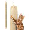 BSWAY Sacco da Arrampicata per Gatti 16x16x240cm, Borsa Tiragraffi per Gatti, Sacco in Sisal per Arrampicata con Ganci e Cuscinetti di Riempimento