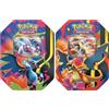 Cartemagic Pokemon Ascesa Eroica Mega Charizard X-ex e Mega Charizard Y-ex Tin da Collezione versione Italiano