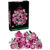 Cartemagic LEGO Botanicals Bouquet di rose rosa - 10374