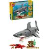 Cartemagic LEGO Creator Squalo con scrigno del tesoro - 31381
