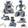 kiothdre 5 IN 1 Kit Costruzione Robot Johnny 5, Robotica Technic con App e Telecomando a 2.4 GHz, Robot STEM Programmabile per Bambina Maschio 6-12 Anni, Regalio Compleanno