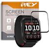REY Pellicola salvaschermo 3D per Garmin VENU X1, Nero, Vetro temperato, Copertura Completa, Pellicola Protettiva Protezione Schermo, 3D / 4D / 5D