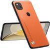 Topme Custodia Compatibile con Google Pixel 4a (4G) (5.81) - Protezione Sicura e Elegante - Arancia