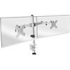 Mars Gaming MARM2 Supporto Monitor Dual Arm Fino a 27" | Garanzia 24 mesi