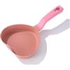 Oriental riverkit Mini padella antiaderente per uova, piccola padella a forma di cuore con rivestimento in granito, multifunzionale per uova, pancake, salsicce e hamburger, rosa