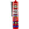 Bostik Poly Max Original Express Colla di Montaggio e Sigillante Universale a Base Polimerica, colore Grigio, Cartuccia 425 gr