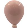Gentile Ceramiche Palloncino Rosa Cipria in Ceramica con Calamita (5cm)