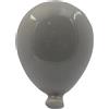 Gentile Ceramiche Palloncino Grigio Perla in Ceramica con Calamita (5cm)