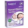 Runesol Dilatatore Nasale Antirussamento, Contro il Russare Dilatatore per Naso, Dormirelax Anti-Russamento, per Smettere di Russare, Respirare e Dormire Aiutare