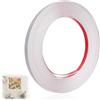 Kitnelw Modanatura Adesiva per Pareti 7 m x 1 cm PVC Modanatura Flessibile Autoadesiva Bianca Decorativa per Cornici di Specchi, Bordi, Mobili, Armadi