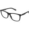 Polaroid PLD D517 O6W | Occhiali da Vista Graduati | Prova Online | Unisex | Plastica | Rettangolari | Nero, Grigio | Adrialenti