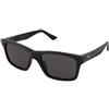 Puma PU0402S 001 | Occhiali da Sole Graduati o Non Graduati | Prova Online | Unisex | Plastica | Quadrati | Nero | Adrialenti
