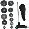 Kit Riparazione per Sassofono Sax Soprano Suono Foro Strumento 30x22.1x5.1cm for