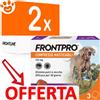 Frontline Dog FrontPro (25-50kg) Compresse Masticabili per Cani Grandi - Offerta [PREZZO A CONFEZIONE] Quantità minima 2 Confezioni