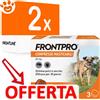 Frontline Dog FrontPro (4-10kg) Compresse Masticabili per Cani Medio Piccoli - Offerta [PREZZO A CONFEZIONE] Quantità minima 2 Confezioni