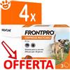 Frontline Dog FrontPro (4-10kg) Compresse Masticabili per Cani Medio Piccoli - Offerta [PREZZO A CONFEZIONE] Quantità minima 4 Confezioni