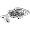 Cabilock Di Pesce Stampo Di Fondente Di Pesce Teglia Per Animali Gelatina Stampo Da Forno Cioccolato Stampo Per Pesci Koi Mini Teglie Lega Di Alluminio 3d Torta Di Compleanno Animale