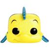 FUNKO POP DISNEY ARIEL LITTEL MERMAID FLOUNDER GLITTER DIAMOND EXCL FIGURE NEW!