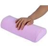 Wakects Cuscino Poggia-Mano Professionale per Manicure, Supporto Spugna Morbido, Viola