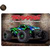 Targa Decorativa Metallo Traxxas Maxx - Poster Arte Vintage Parete