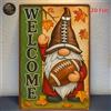 Targa Decorativa Metallo Welcome Nano - Poster Arte Vintage Parete