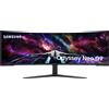SAMSUNG Odyssey Neo G9 Monitor Gaming, 57 ", UHD 8K, 7680 x 2160 Pixel, tempo di risposta 1 ms, refresh rate 240 Hz