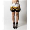 Versace Jeans Couture Short Versace Jeans Couture in denim "Barocco Wave" donna