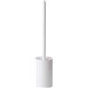 Lineabeta Portascopino Baston in ceramica / silicone bianco