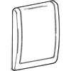 Grohe 43177SH0 Piastra di Azionamento per Cassette di Risciacquo, ad Incasso, Bianco