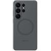 Samsung Silicone Magnet Case cover magnetica in silicone con tecnologia Magnetic Power Profile Galaxy S26 Ultra, Black