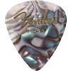 Fender 351 Plettri per Chitarra Heavy Abalone 12x | Plettri rigidi per chitarra elettrica, grip antiscivolo, ideali per assoli, set 12x, accessori chitarra, stile abalone