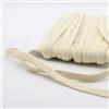 ACCESSOIRES LEDUC LEDUC Corda piatta in cotone intrecciato 10 colori disponibili, 1 cm, 20 m, per cucire, felpa con cappuccio, felpa, colore: Bianco(A)
