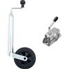WINTERHOFF Ruotino di appoggio con morsetto WINTERHOFF ST48-200V+KLE48 150kg 48mm 505-725mm