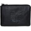 Pepe Jeans Denver Blu portafoglio con scomparto per carte 11x7x1. 5 cm pelle di Joumma Bags