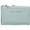 Pepe Jeans Paola portafoglio con borsellino blu 14.5x9x2 cm poliestere e PU di Joumma Bags