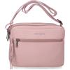 Pepe Jeans Paola Two Compartments Rosa Borsa a Tracolla 24x16x7 cm Poliestere e PU di Joumma Bags
