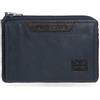 Pepe Jeans Indiana Portafoglio con Portacarte Blu 11x7x1. 5 cm pelle di Joumma Bags