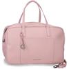 Pepe Jeans Paola borsa da viaggio, 40 x 25 x 15 cm, poliestere e PU, rosa di Joumma Bags