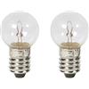 cyclingcolors SOLEX LAMPADINA : 6V 6W + 14V 7W E10 VELOSOLEX 2200 3300 3800 5000 330 660 45CC LUCE FRENO ESTERNO POSTERIORE + FARO LAMPADA ANTERIORE MOTO MOTOCICLETA BICI EPOCA VINTAGE